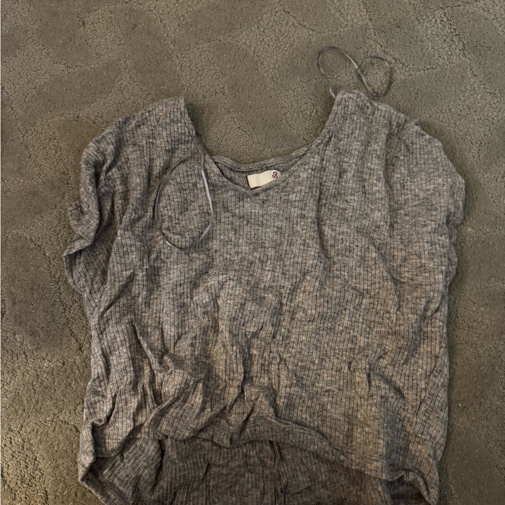 Gray Women's Top